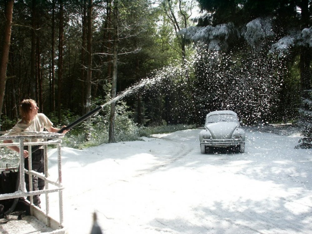 Fallender Schnee Design 1