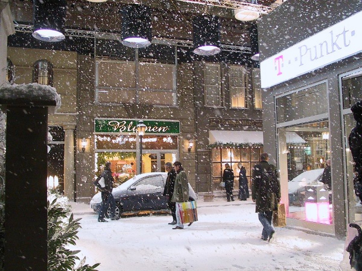 Fallender Schnee Design 6