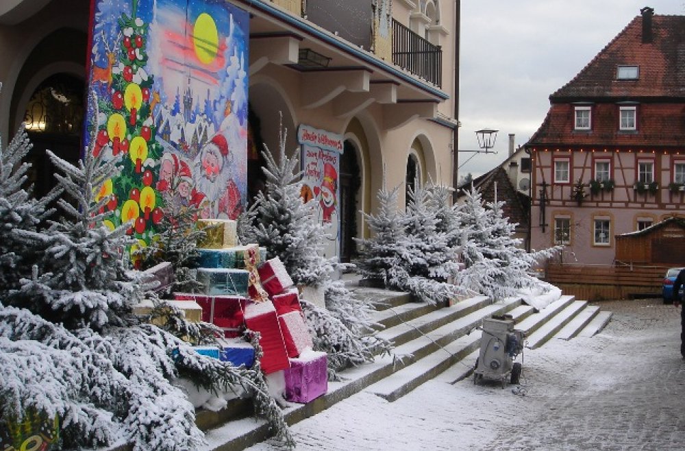Kunstschnee- und Künstlicheis-Effekte