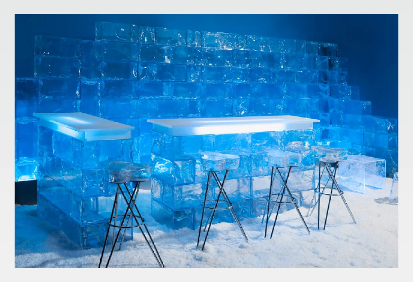 snow business artificial snow installation commercial project 1