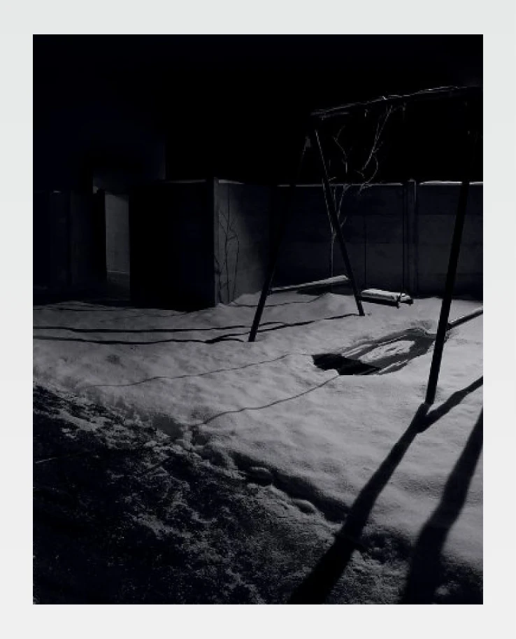 snow themed installation branding experience 31
